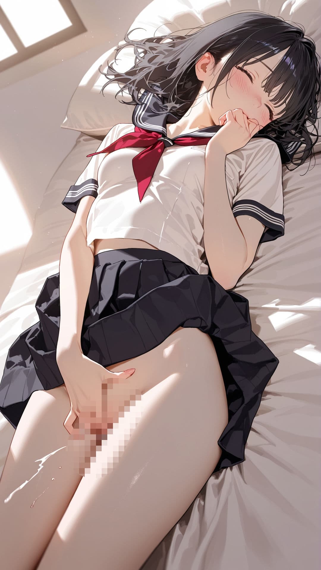 【オナニー動画】オナニーを我慢できない女の子たち〜パート（3）「雪見だいふくちゃん」＆「Amiちゃん」＆「朝比奈あすなちゃん」のオナニー サンプル10