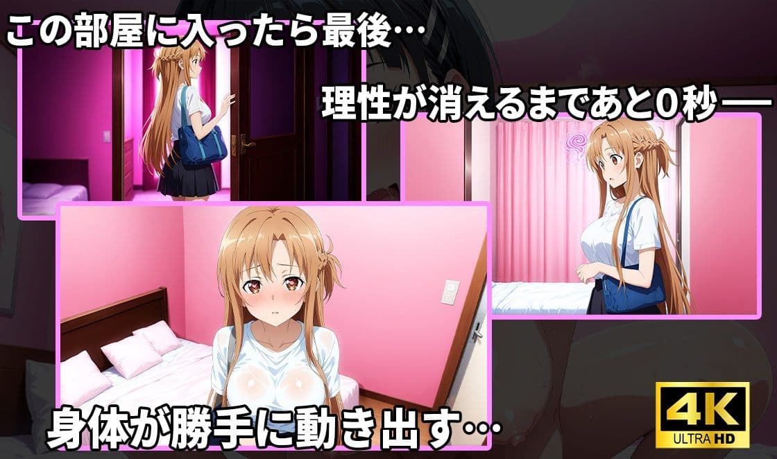 【4K神画質】洗脳ヒロイン〜「明〇奈」編〜 サンプル1