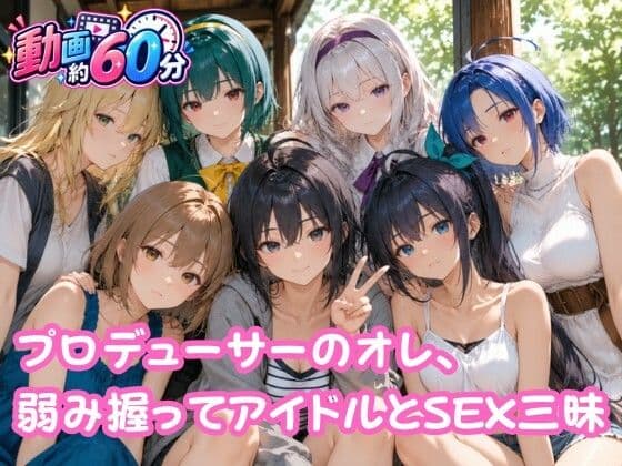 【動画約60分】プロデューサーのオレ、弱み握ってアイドルとSEX三昧