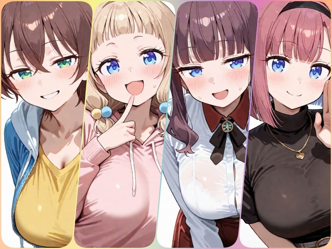 あまあまえっちタイム  N〇W GAME！編 サンプル1