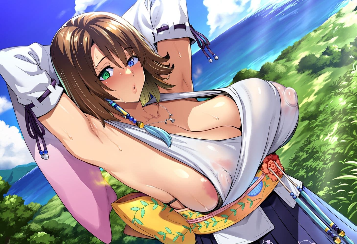 【ユ◯ナ（FF1◯）】（合計221枚、妊婦ネタあり） サンプル1