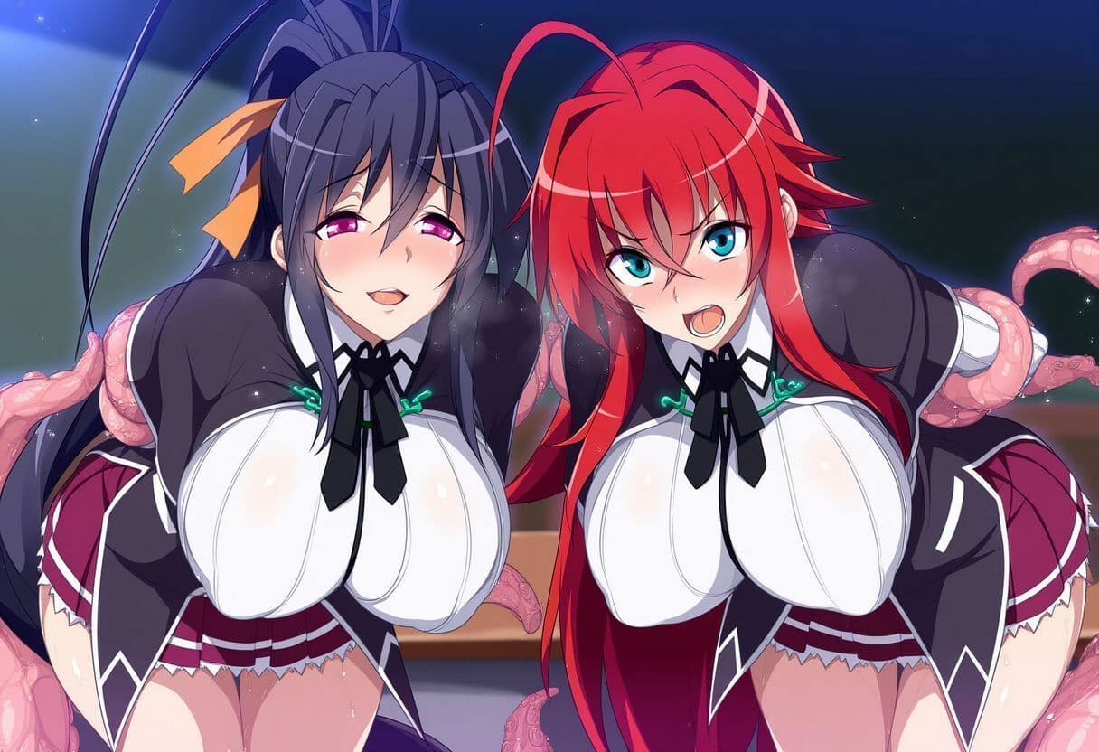 テンタクルD×D〜リ〇スグレモリー・姫島〇乃〜 サンプル1