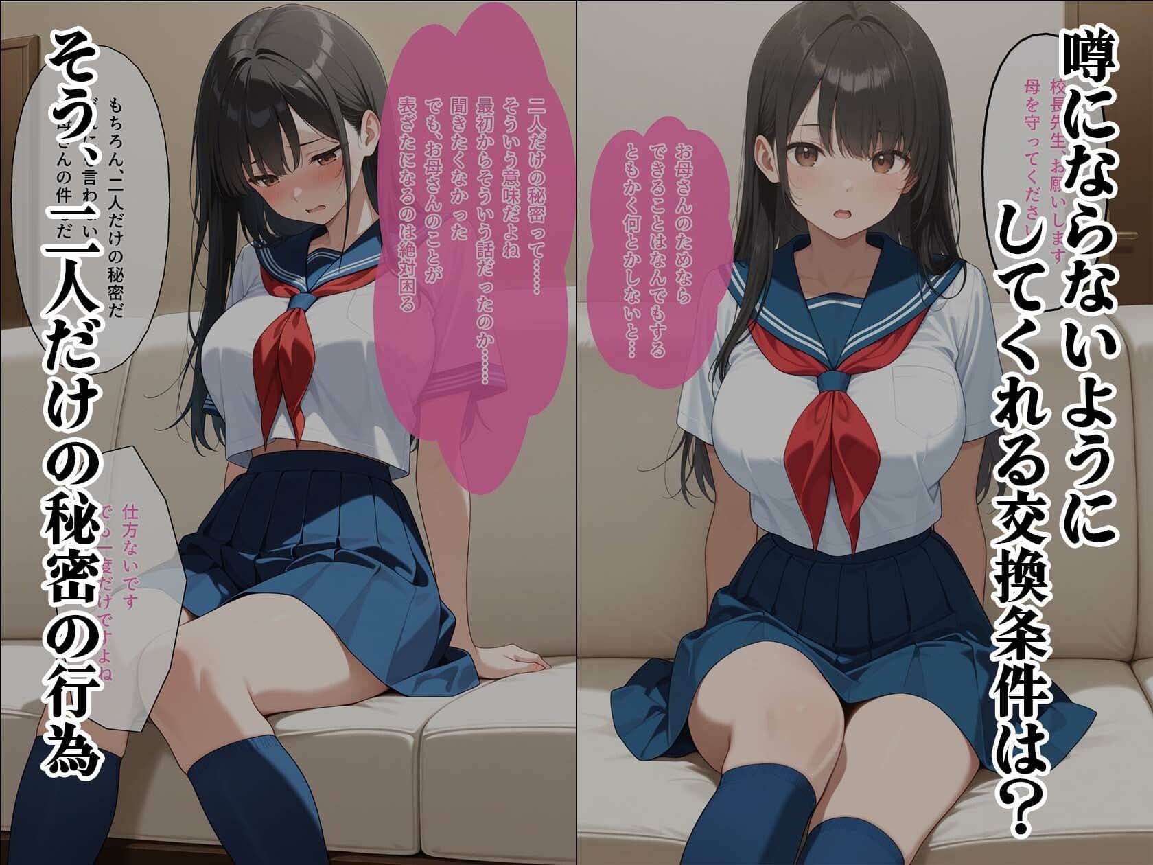 女子校生を抱き続けた有名校長と秘密のアルバム（水泳部部長編） 〜母の秘密を守るつもりが、自ら求めるようになるまで〜 サンプル3