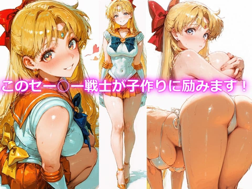 【受精管理】美少女戦士とおじーズの乱交妊活バトル〜ヴィーナス編〜 サンプル1