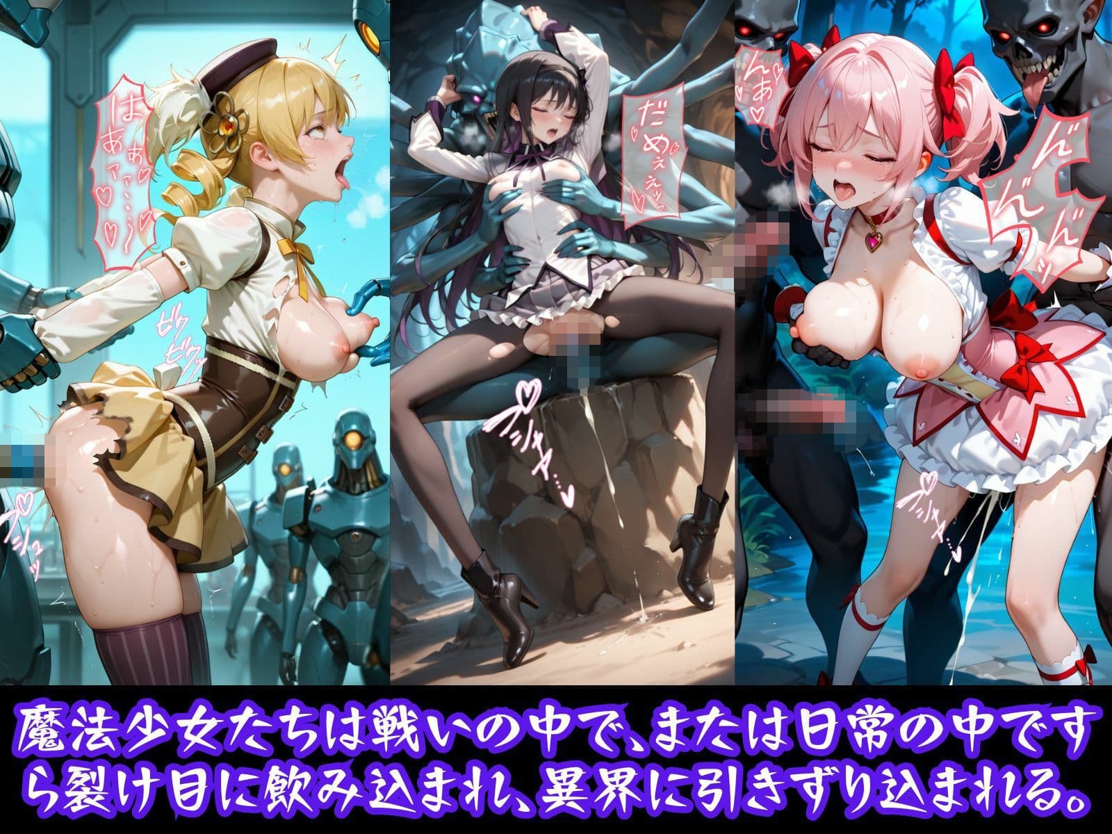 異種姦ヒロイン凌●  まどマギ編 サンプル6