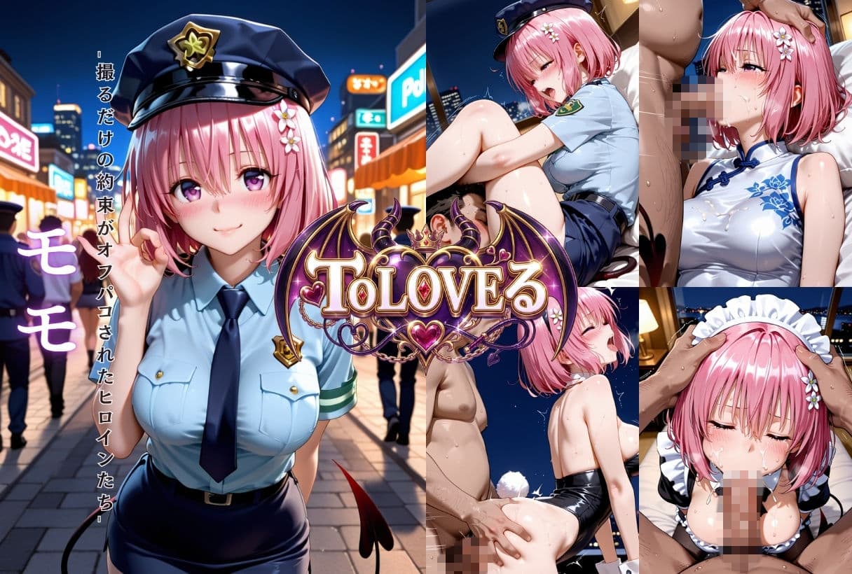 コスプレ撮影会がエロすぎてコスパコしちゃった【ToLOVEる編】 サンプル5