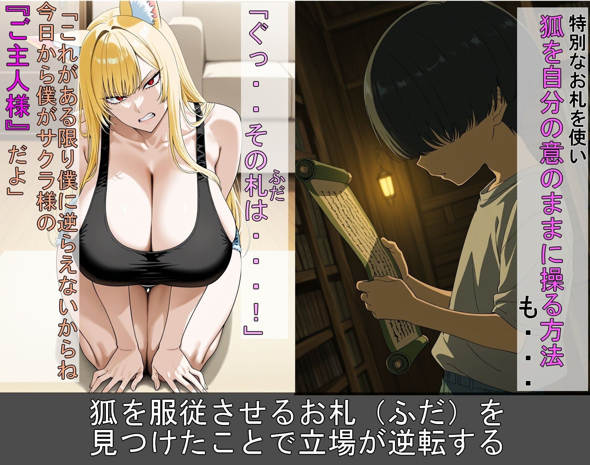 年下の下僕の嫁になる狐 サンプル4