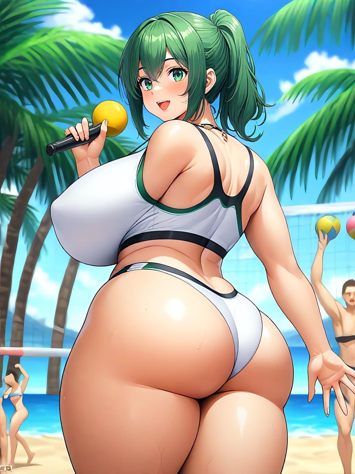 ビーチバレー サンプル2