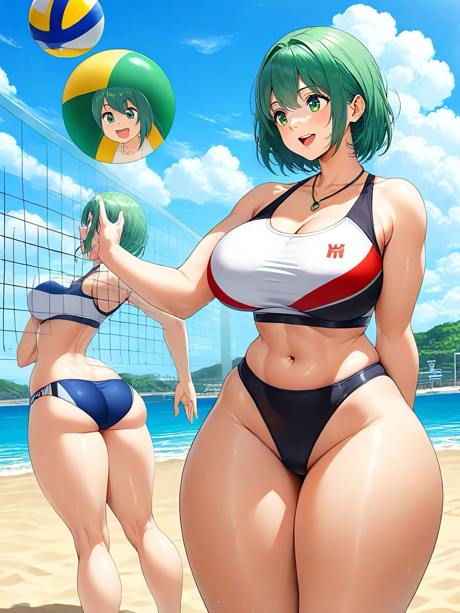 ビーチバレー サンプル7
