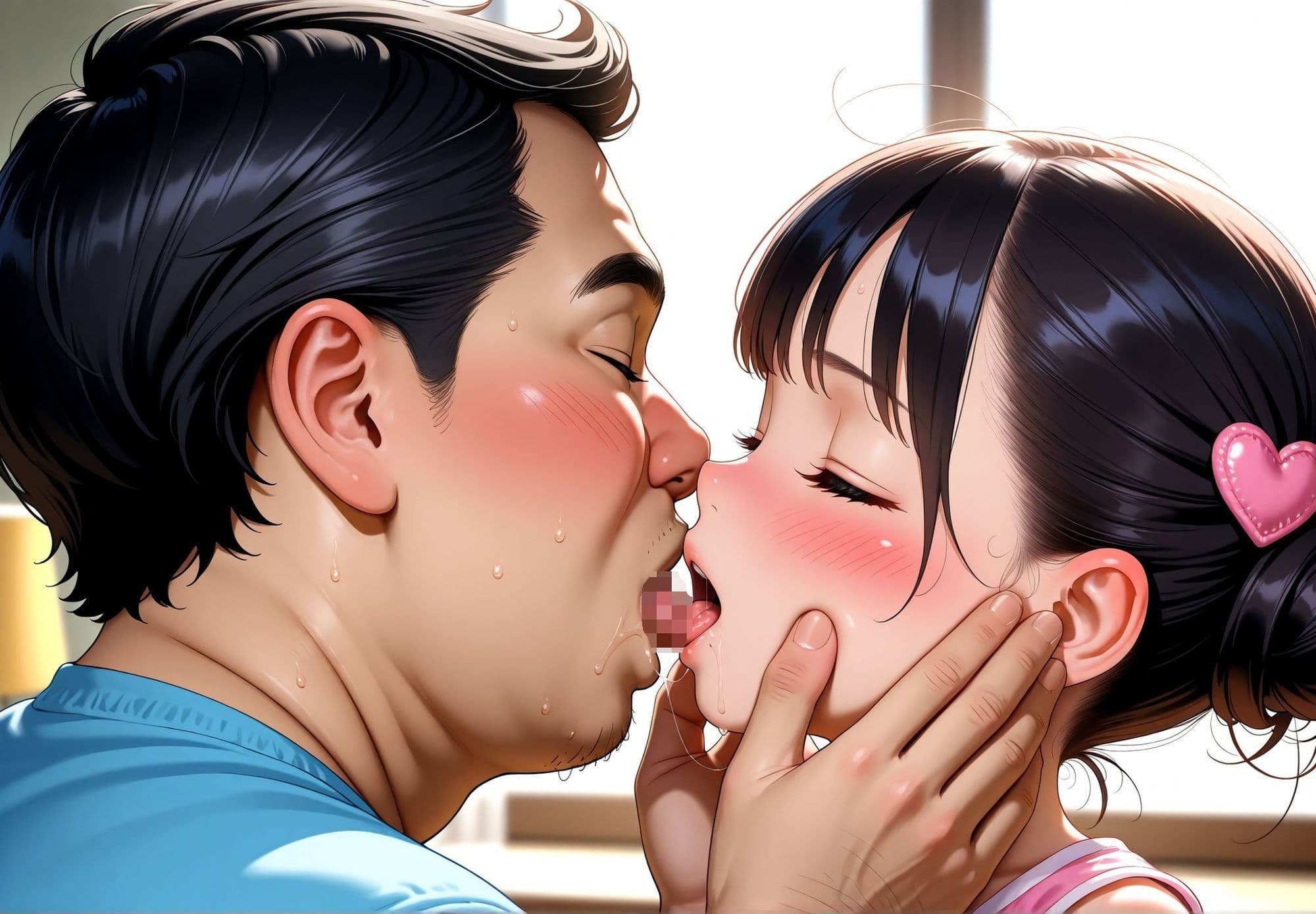 盗撮コレクションW 〜お家でキモデブおじさんに犯●れる編〜 サンプル4
