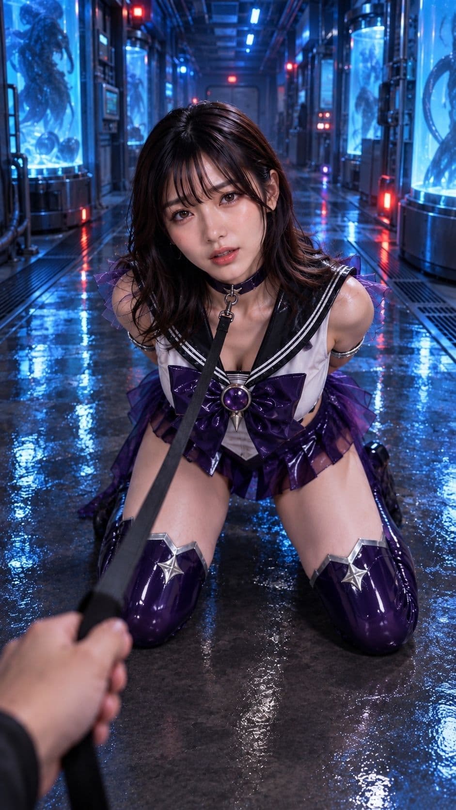 特撮ヒロイン絶体絶命〜セーラーヒロインリモコンバイブ責め〜 サンプル8