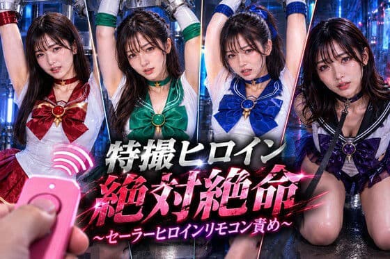 特撮ヒロイン絶体絶命〜セーラーヒロインリモコンバイブ責め〜