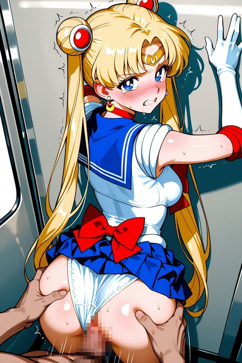 チカンされる女戦士達 セーラー◯ーン編 サンプル5