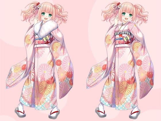 【立ち絵素材R18】ツインテピンクの活発美少女アイドル フルセットPSDパック サンプル3