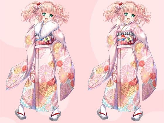 【立ち絵素材R18】ツインテピンクの活発美少女アイドル フルセットPSDパック サンプル5