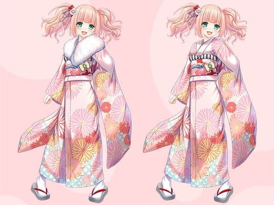 【立ち絵素材R18】ツインテピンクの活発美少女アイドル フルセットPSDパック サンプル9