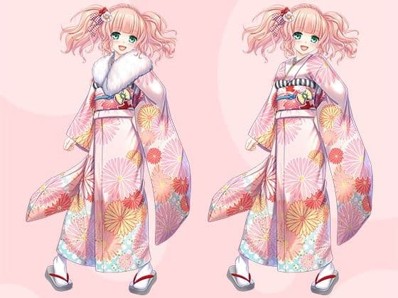 【立ち絵素材R18】ツインテピンクの活発美少女アイドル フルセットPSDパック サンプル10