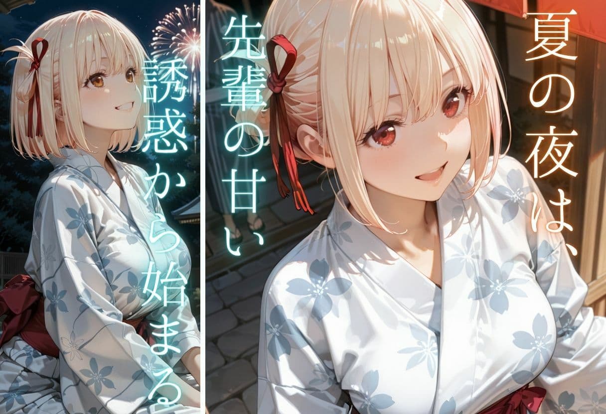 先輩との夏...花火デートからびしょ濡れ本殿SEX vol.5 サンプル4