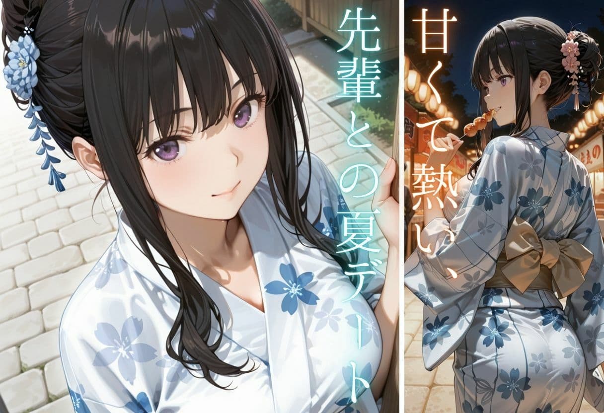 先輩との夏...花火デートからびしょ濡れ本殿SEX vol.5 サンプル5