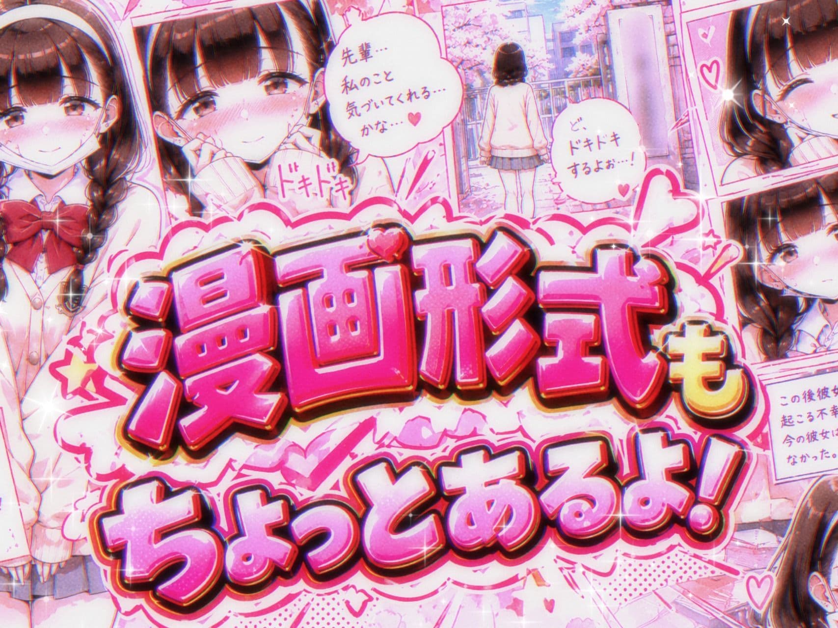 【500枚/フルカラー】気弱な三つ編み文学少女・心春ちゃんアナザーCG集〜図書室プレイ・〇〇時代・豪華コスプレ（ナース/バニー/メイド）＆NG集〜 サンプル4