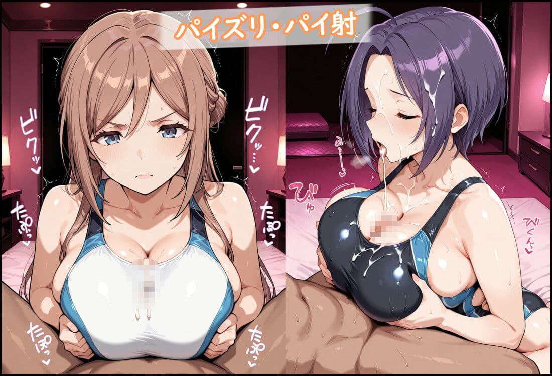 お姉さんアイドルが競泳水着企画で寝取られる サンプル6