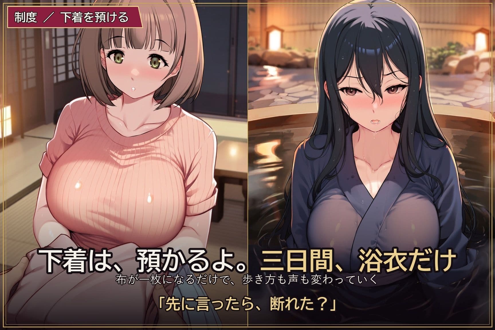 パパ活専属契約 温泉編 〜玲奈＆ひなた〜【高画質130枚】 サンプル5