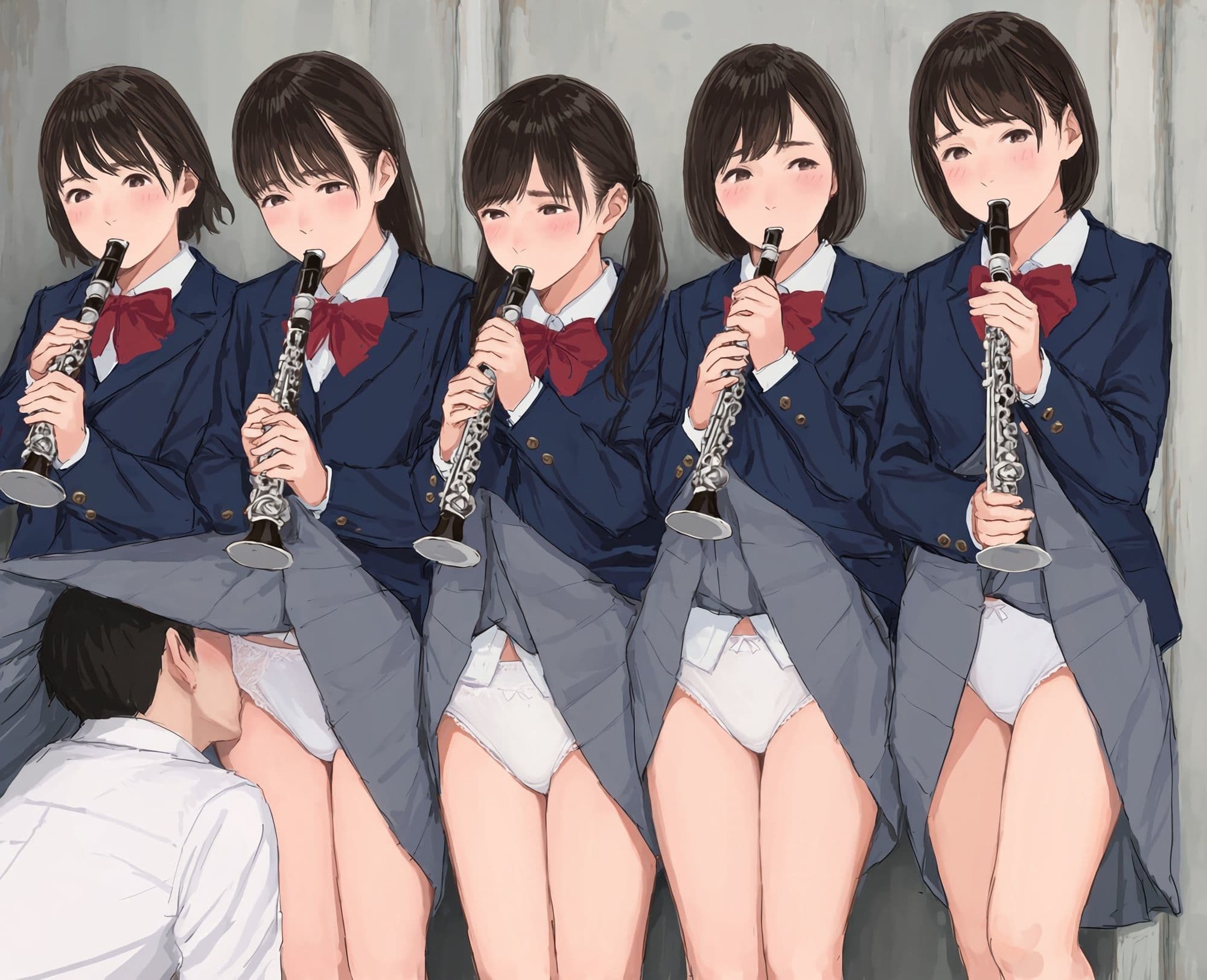 僕はクラリネット吹いている同級生のスカートの中に入りたい サンプル7