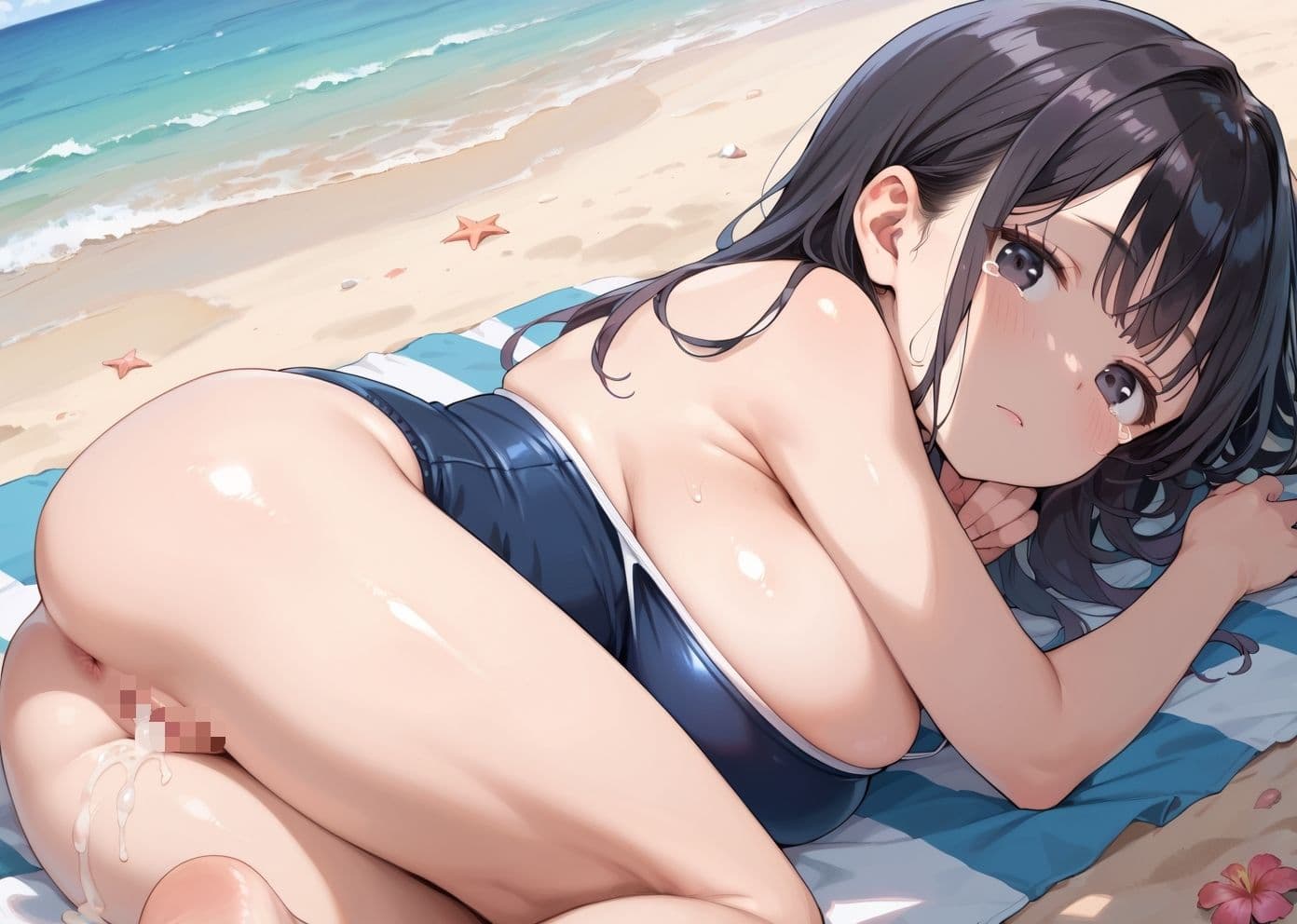 スク水えちえち委員長。CG画像集9 サンプル1