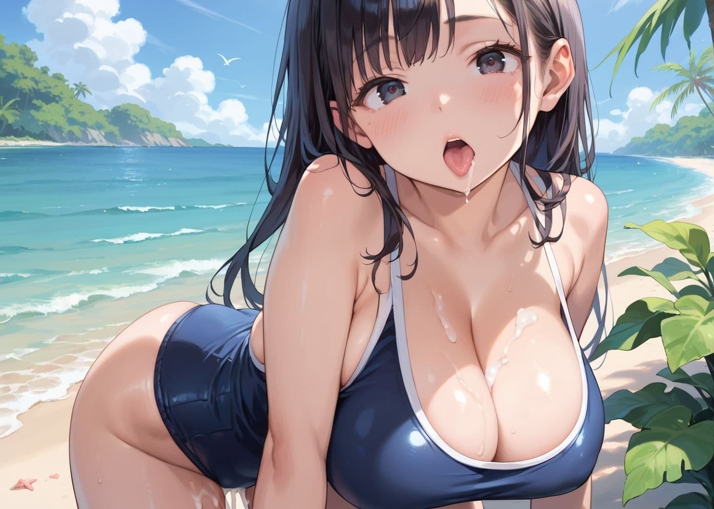 スク水えちえち委員長。CG画像集9 サンプル5