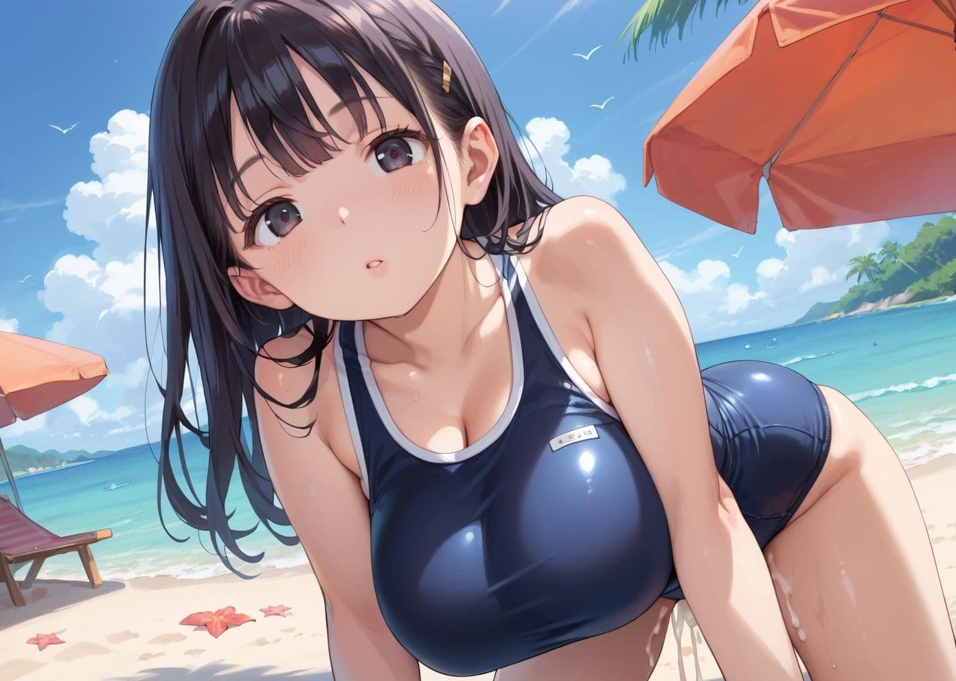 スク水えちえち委員長。CG画像集9 サンプル6