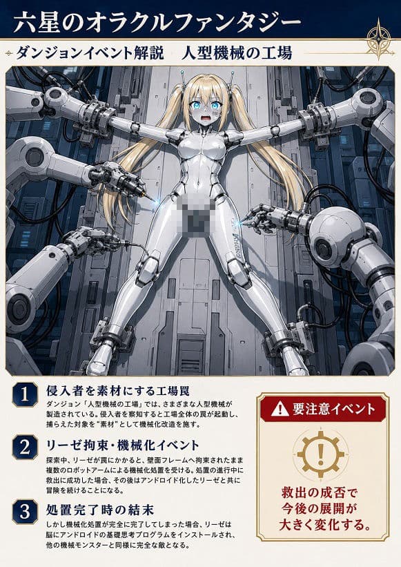 六星のオラクルファンタジー 機械の島編1 サンプル1