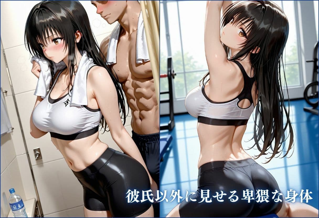 彼氏に内緒でトレーナーにアヘ顔連続！Vol.1 サンプル4