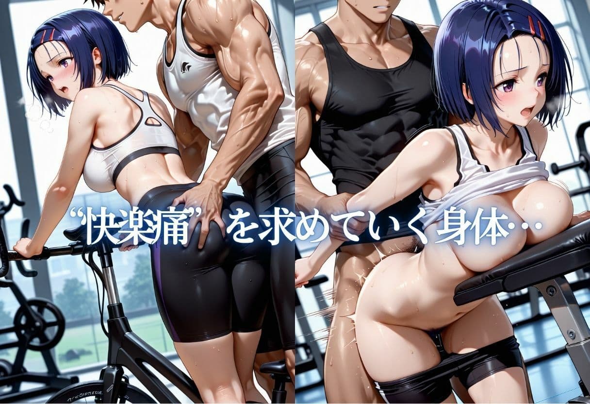 彼氏に内緒でトレーナーにアヘ顔連続！Vol.1 サンプル7