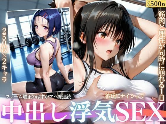 彼氏に内緒でトレーナーにアヘ顔連続！Vol.1