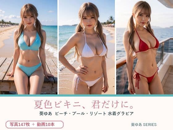 夏色ビキニ 君だけに 葵ゆあ 水着グラビア写真集