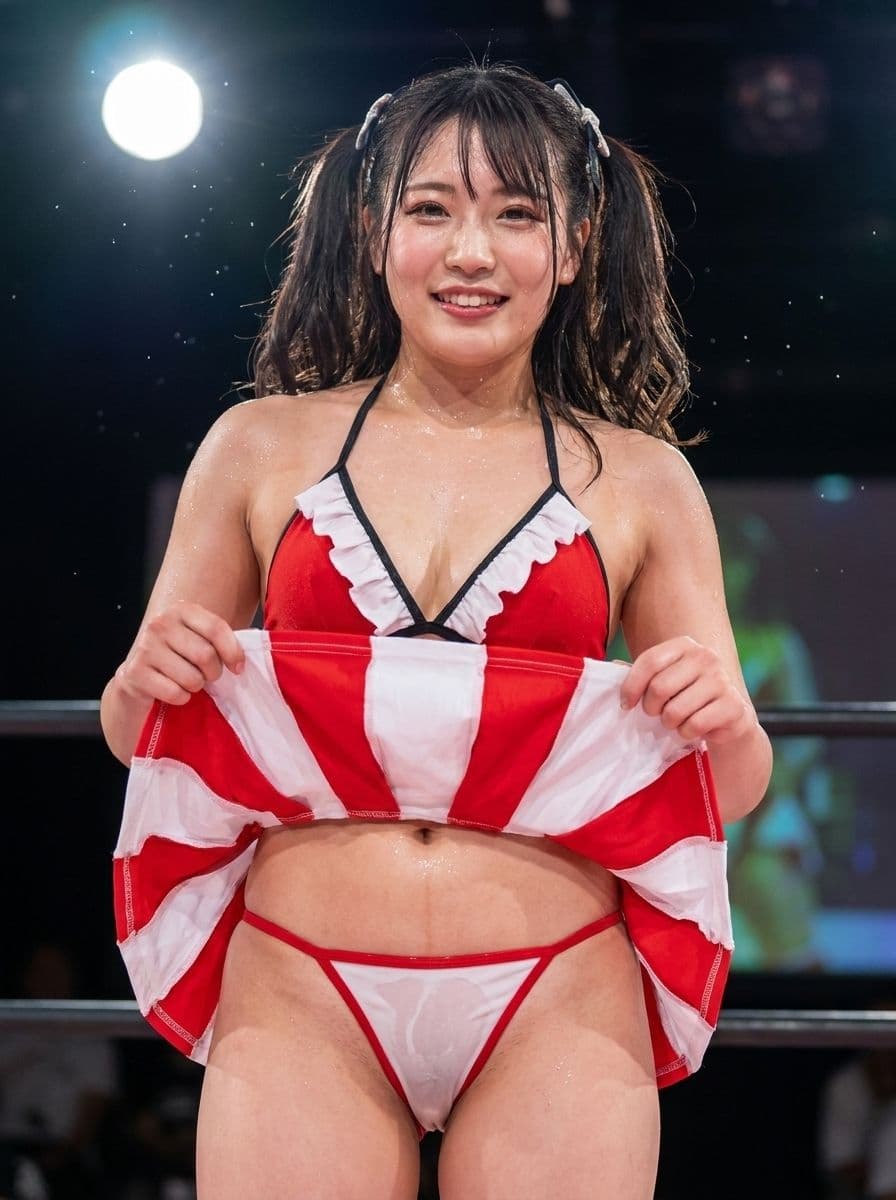 日ビキプロレス  赤 サンプル3