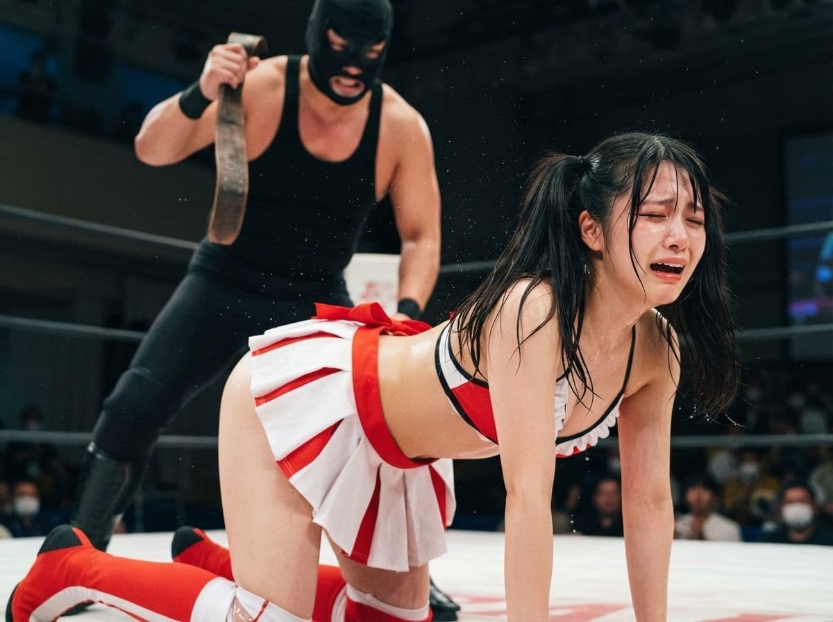 日ビキプロレス  赤 サンプル9