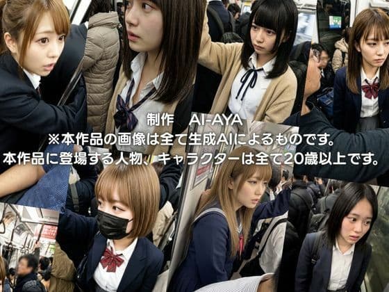 満員電車盗撮 サンプル4
