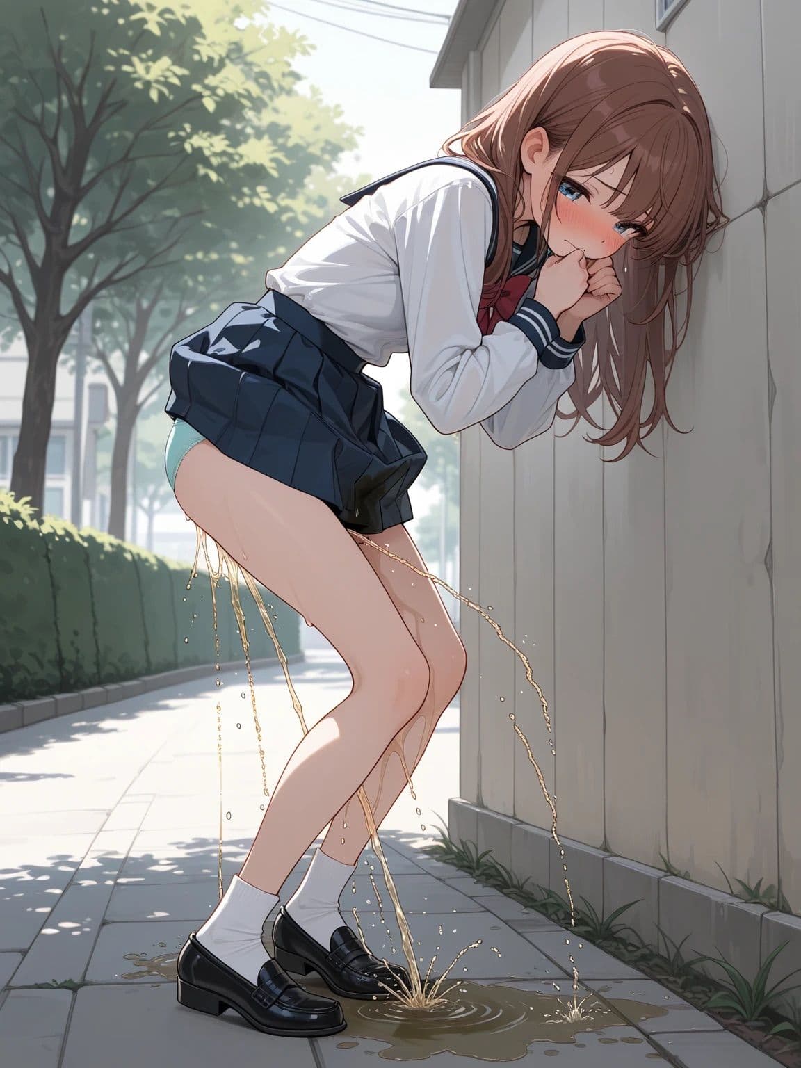 女の子のおもらし サンプル2