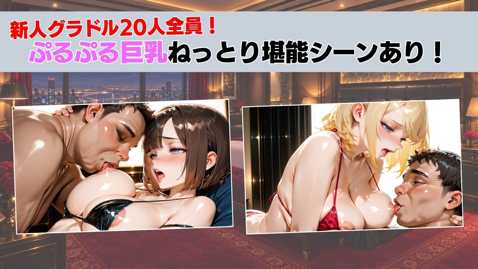ねっとり乳舐めに堕ちた新人グラビアアイドル サンプル3