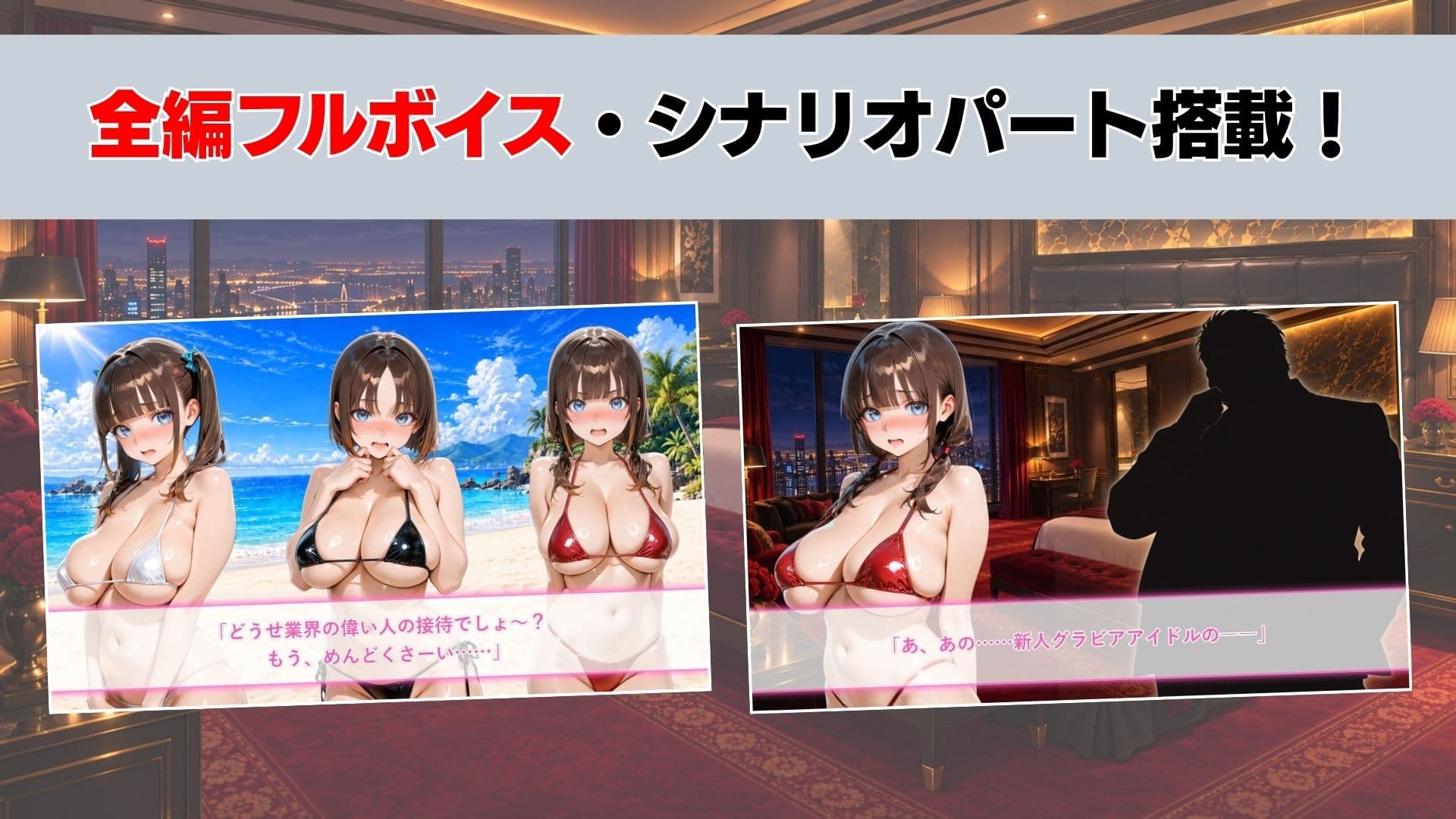 ねっとり乳舐めに堕ちた新人グラビアアイドル サンプル6