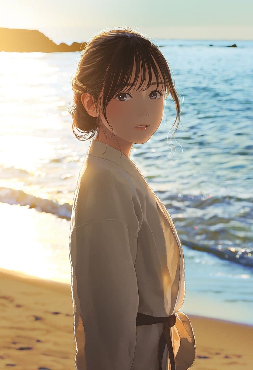 誰もいない海で、彼女とふたり。 サンプル8