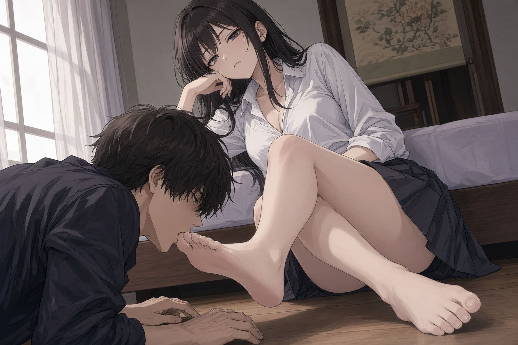 足舐め特化CG集 〜M男向け〜 サンプル1
