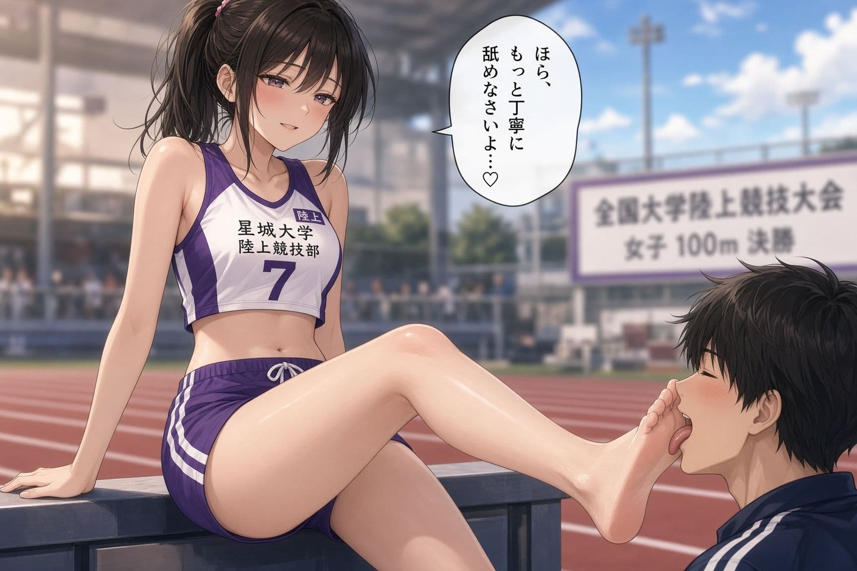 足舐め特化CG集 〜M男向け〜 サンプル4