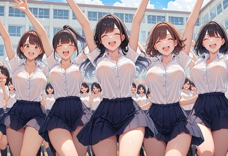 おにーさんとハーレム島 女の子しかいない島での生活日記 サンプル5