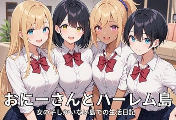 おにーさんとハーレム島 女の子しかいない島での生活日記