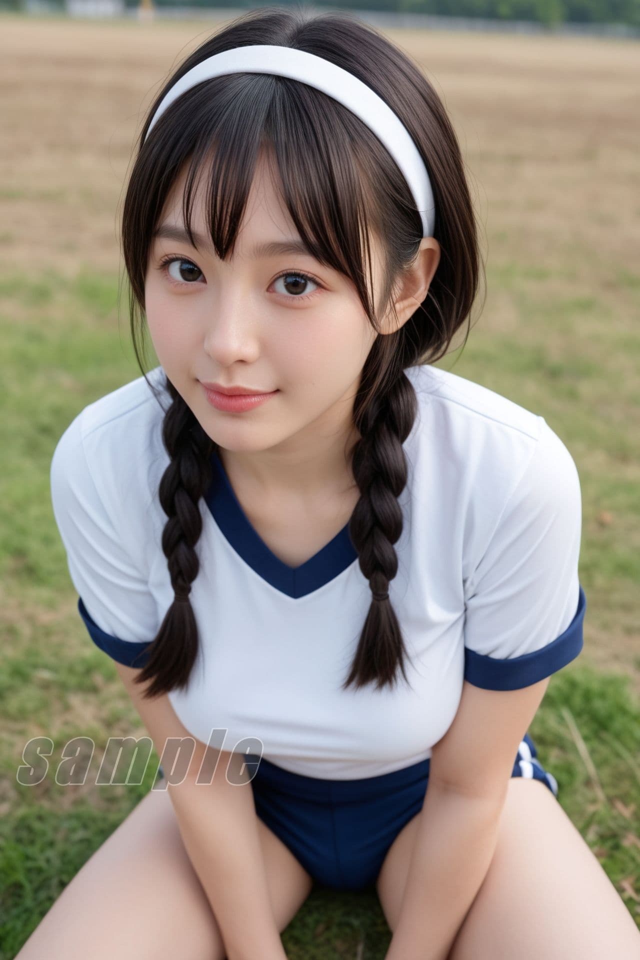 ブルマ＆体操着のアイドルを撮影したついでに part.3 サンプル1