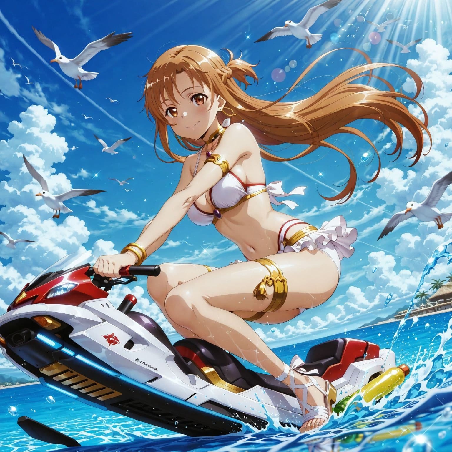 結〇明日奈と海で、ラブラブデート編 サンプル1