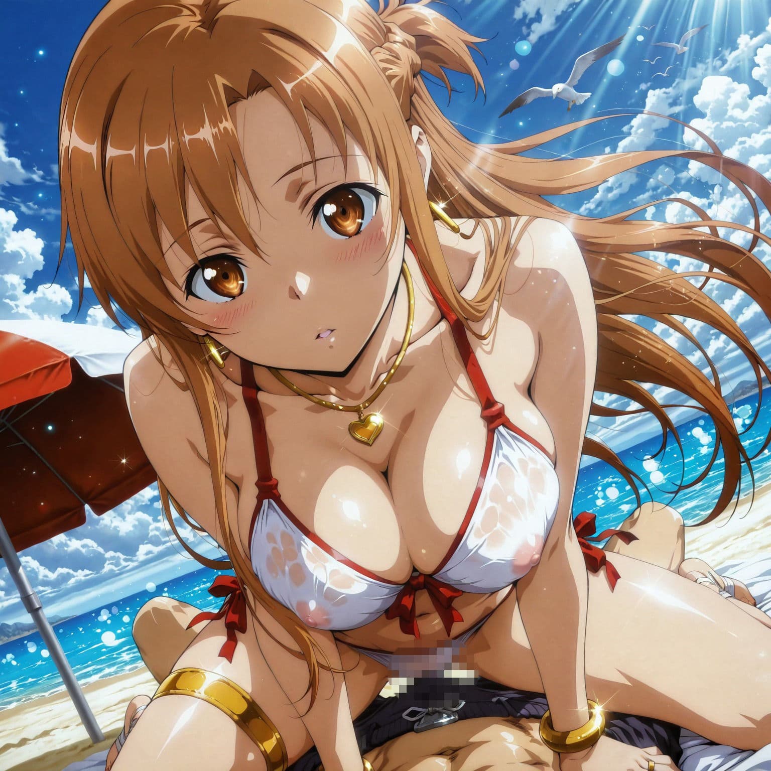 結〇明日奈と海で、ラブラブデート編 サンプル2