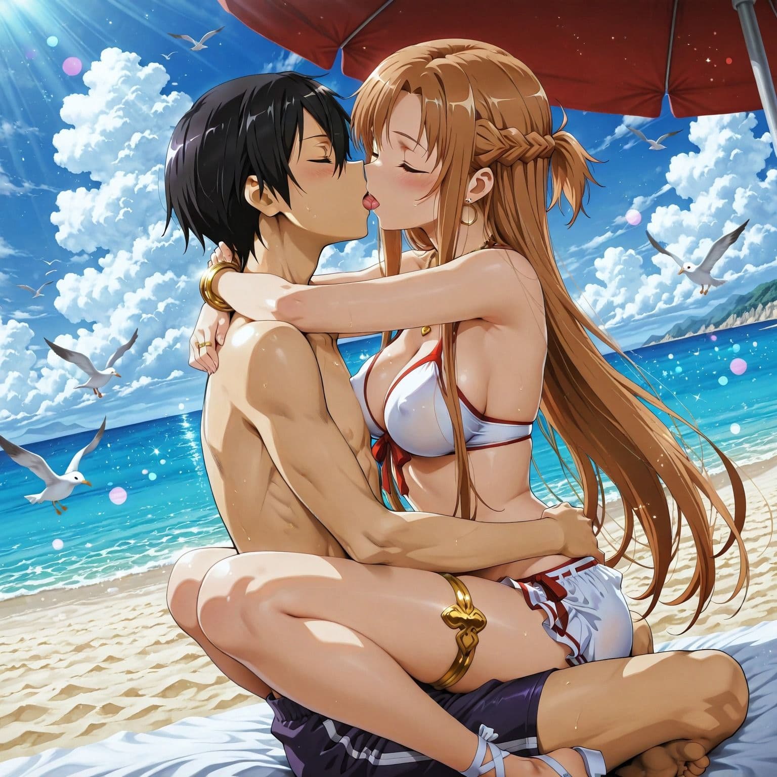 結〇明日奈と海で、ラブラブデート編 サンプル3
